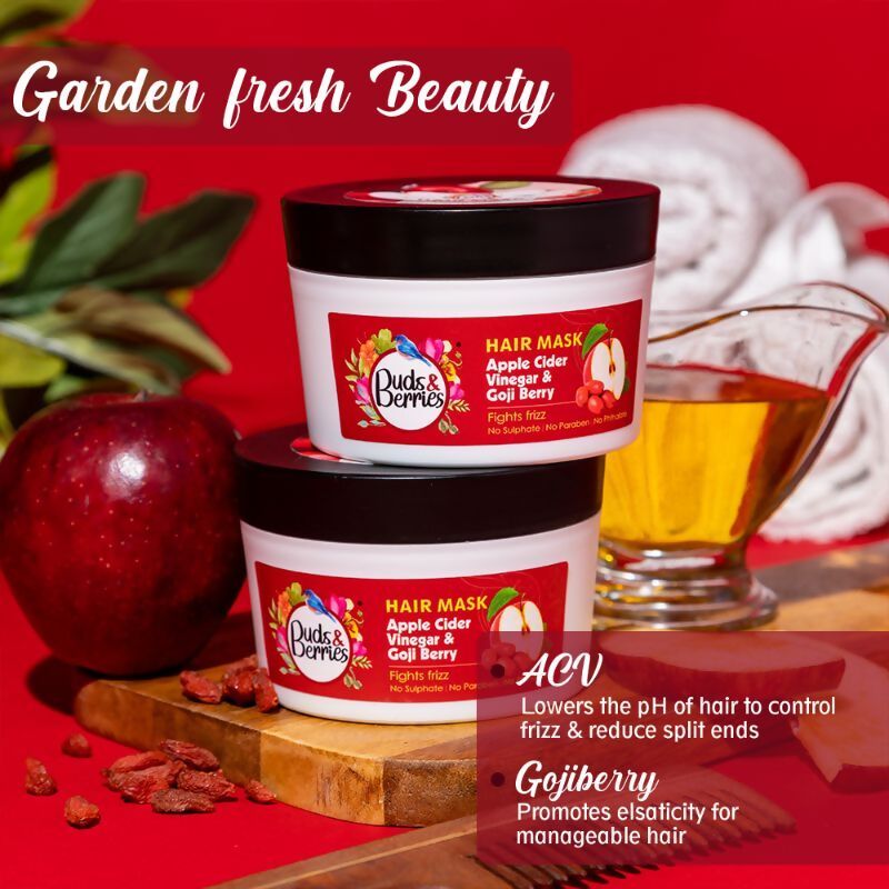 Buds & Berries Apple Cider Vinegar & Gojiberry Conditioning Hair Mask | Grocsy