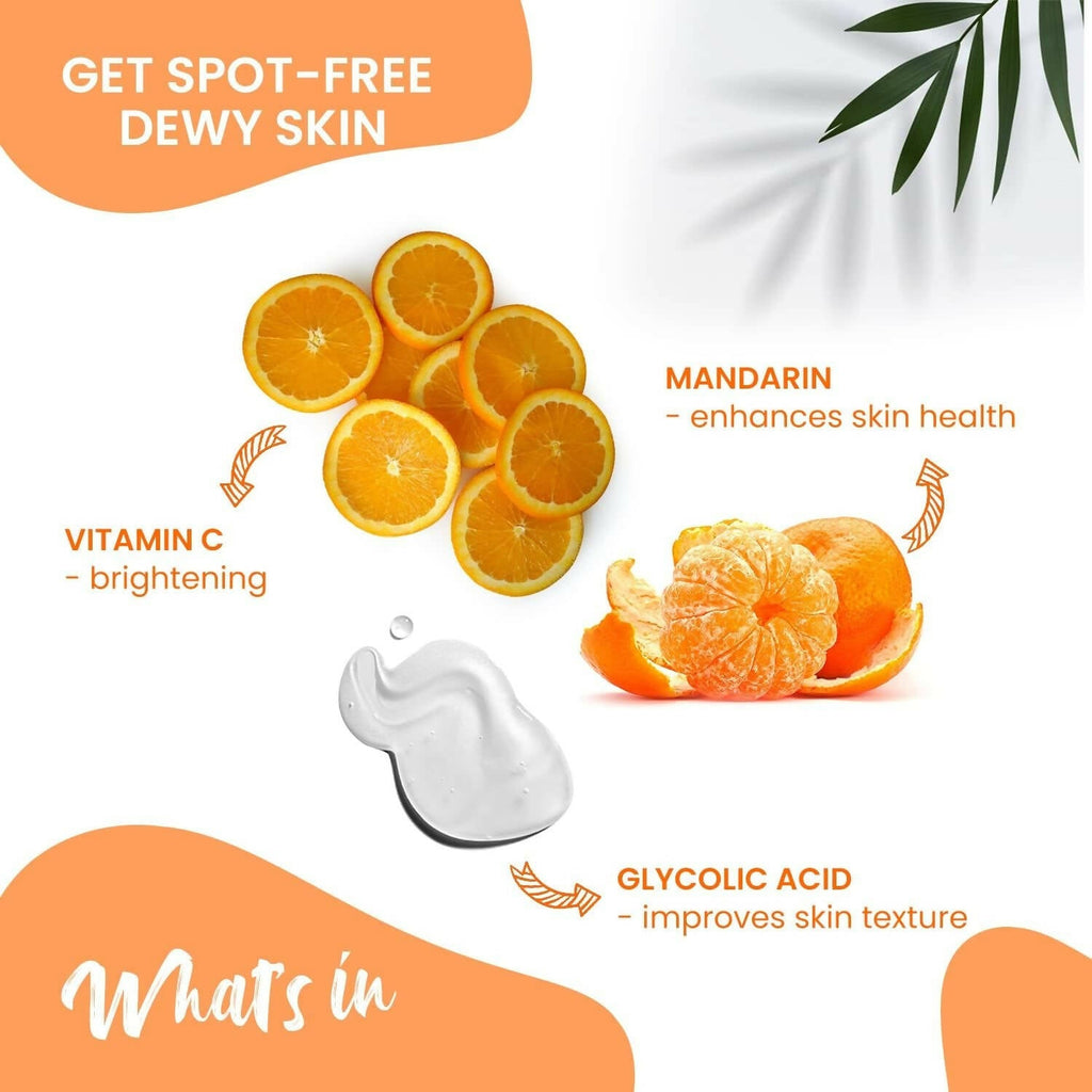 Nutriglow Advanced Organics Vitamin C Lightening Face Wash | Grocsy