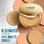 Lakme 9 To 5 Hya Matte Pressed Powder - Cinnamon | Grocsy