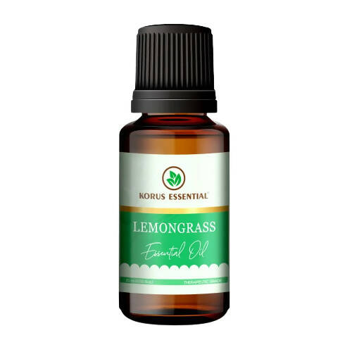 Korus Essential Lemongrass Essential Oil - Therapeutic Grade | Grocsy