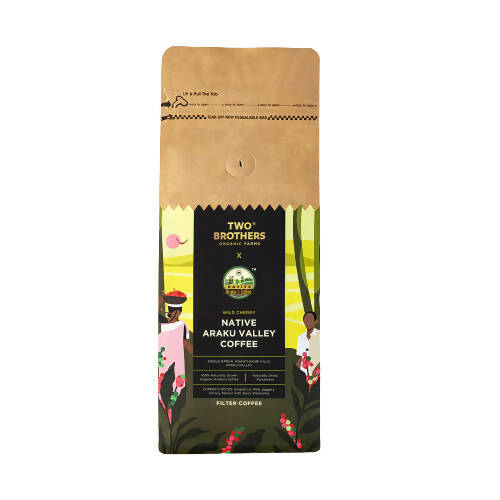 Two Brothers Organic Farms Filter Coffee - Native Araku Valley Coffee | Grocsy