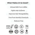mCaffeine Naked & Raw Coffee Hair Serum | Grocsy