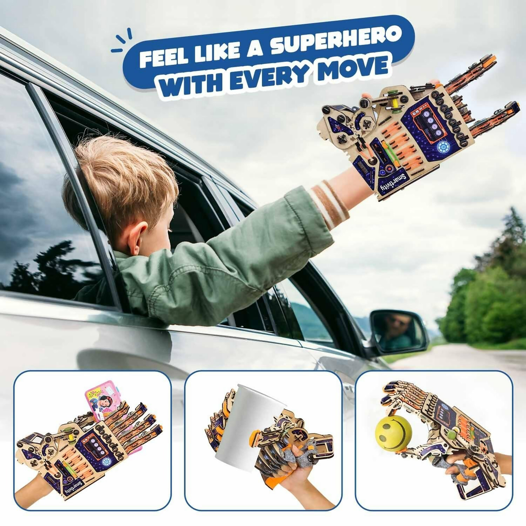 Smartivity Robotic Mechanical Hand Toy for Kids 8-10-12-14 Years Old Parents Choice Award Winner | Grocsy