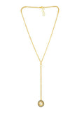 Gold Plated Kundan Necklace - Ruby Raang | Grocsy