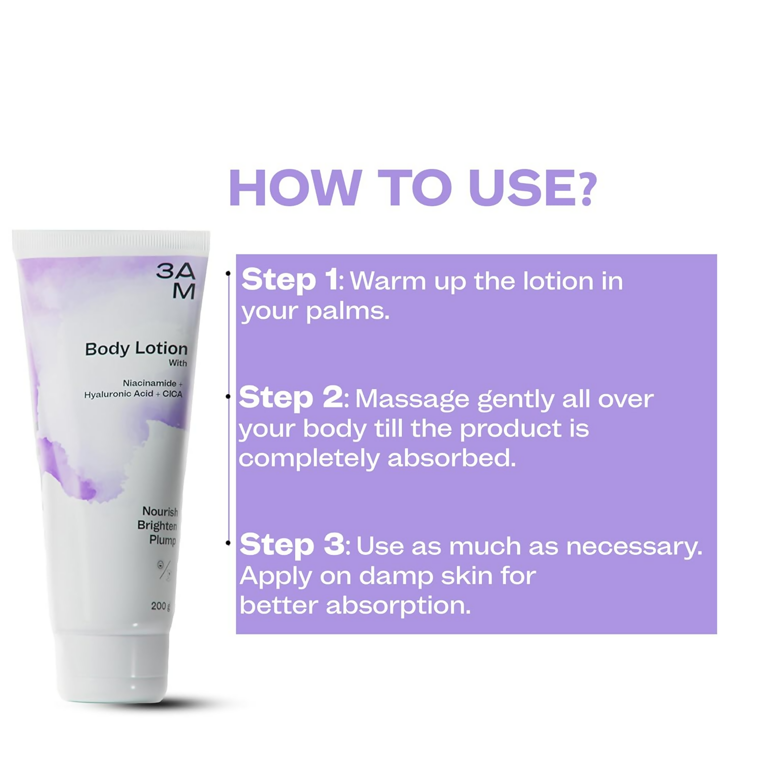 3 AM Tvach Body Lotion | Grocsy