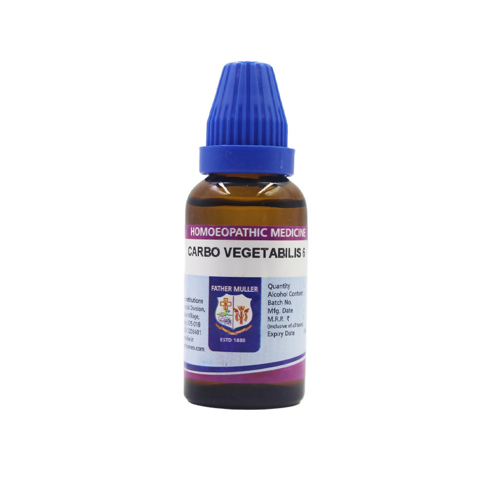 Father Muller Carbo Vegetabilis Dilution | Grocsy