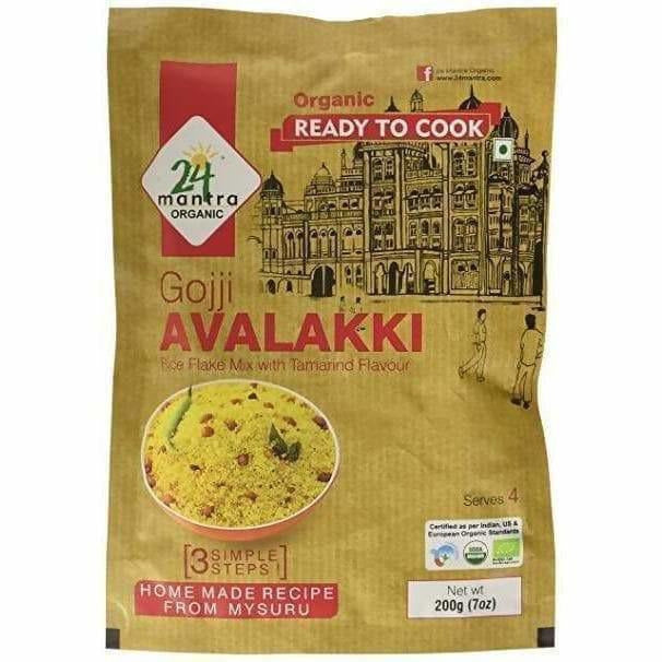 24 Mantra Organic Ready to Cook Gojji Avalakki | Grocsy