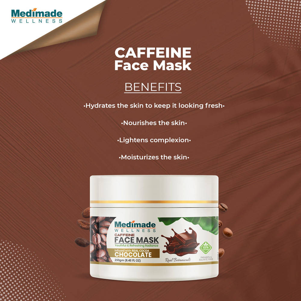 Medimade Wellness Caffeine Face Mask | Grocsy