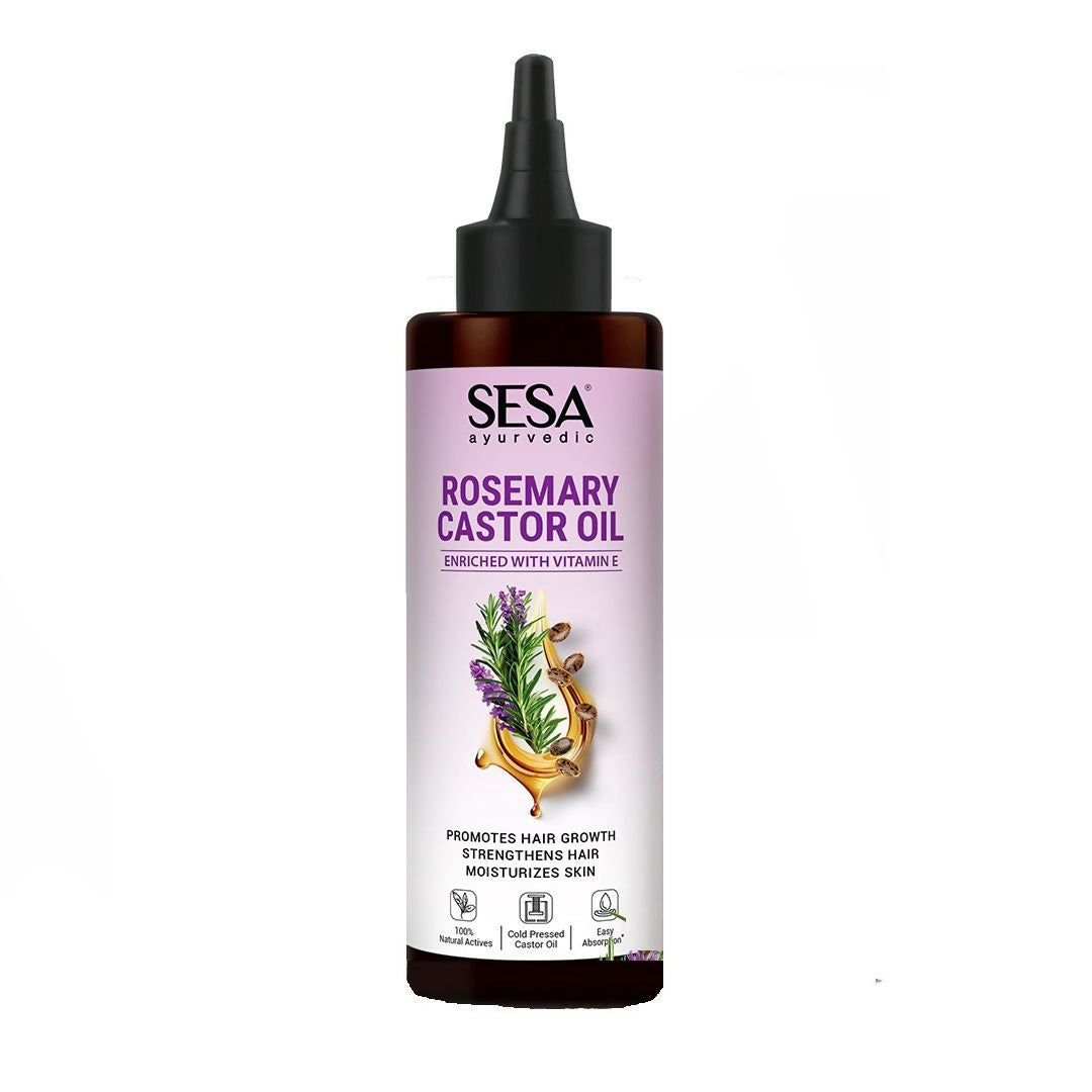 Sesa Ayurvedic Rosemary Hair Oil With Castor Oil | Grocsy
