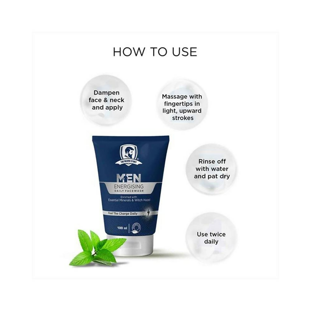The Beard Story Men Energizing Daily Face Wash | Grocsy
