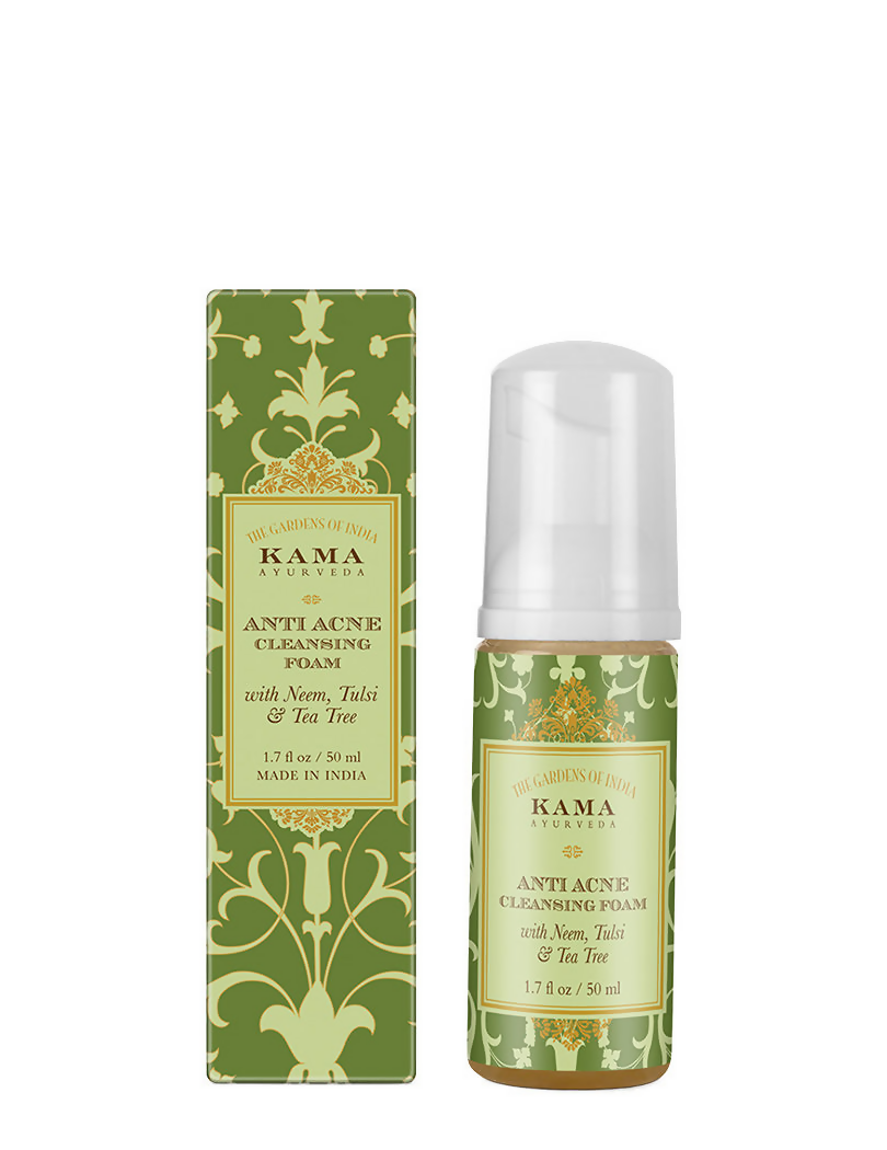 Kama Ayurveda Mini Anti Acne Cleansing Foam | Grocsy