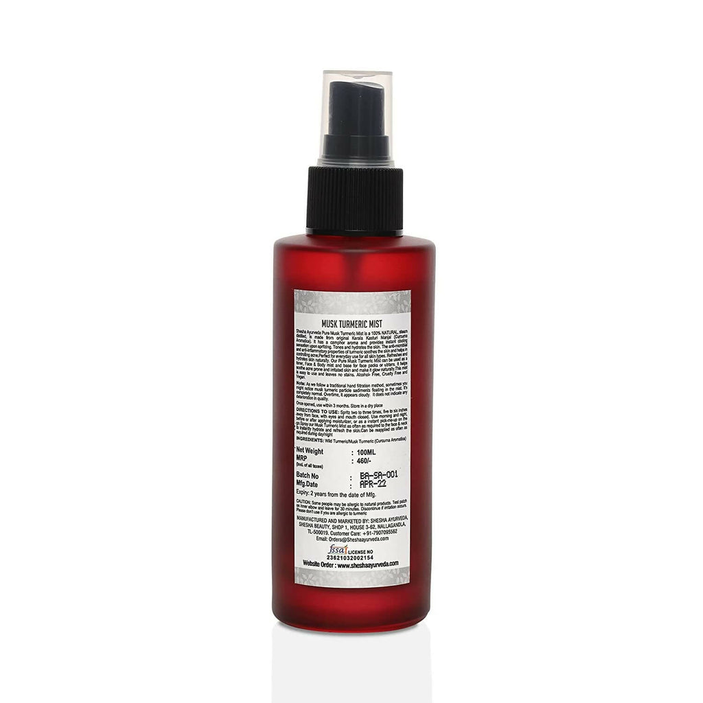 Shesha Ayurveda Pure White Kasturi Manjal Mist | Grocsy