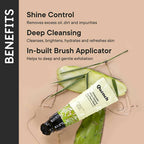 Quench Botanics Chialeader Shine Control Gel Korean Face Wash For Oily Skin | Grocsy