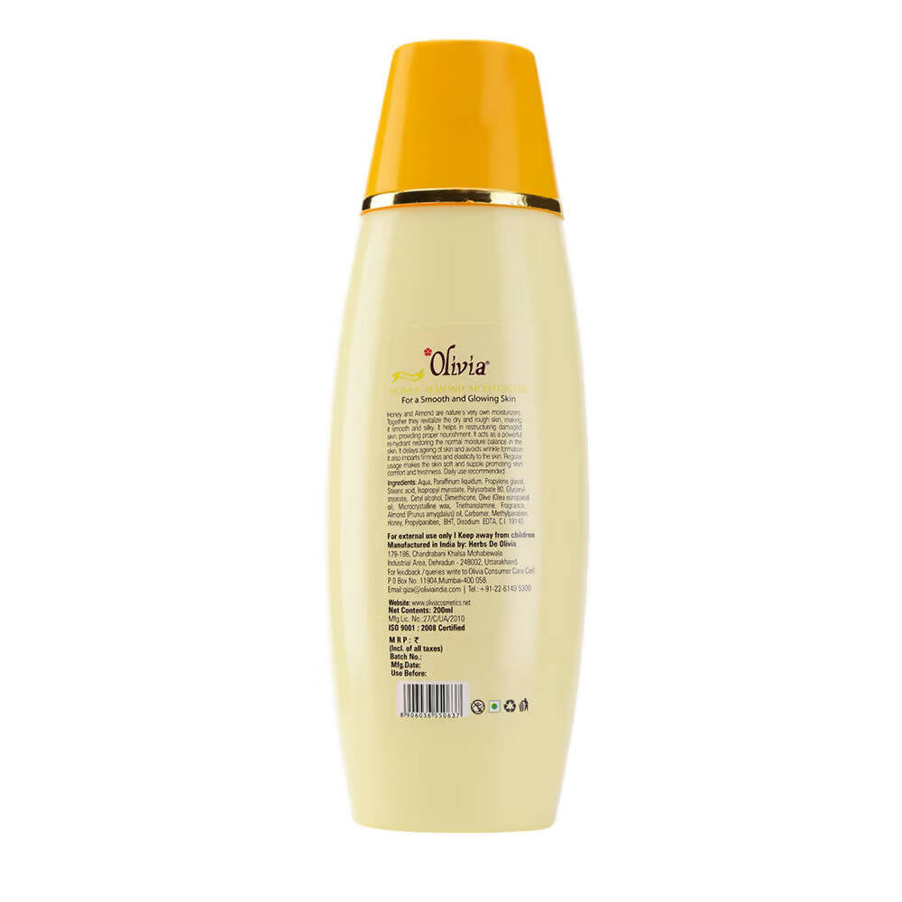 Olivia Honey Almond Moisturizer | Grocsy