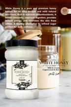 Al Masnoon White Honey Crystal Creamy & Unprocessed Raw Honey | Grocsy