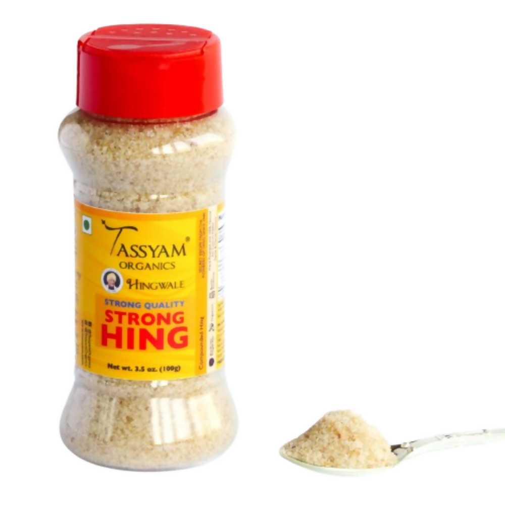 Tassyam Organics Strong Compounded Hing - Dispenser | Grocsy