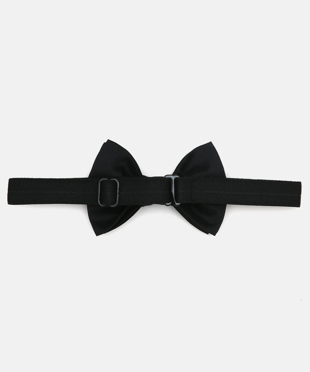 Manet Boys Solid Double Layer Bow - Black | Grocsy
