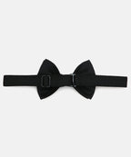Manet Boys Solid Double Layer Bow - Black | Grocsy