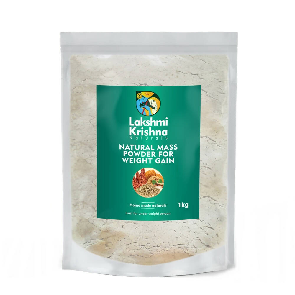 Lakshmi Krishna Naturals Natural Mass Powder For Weight Gain | Grocsy