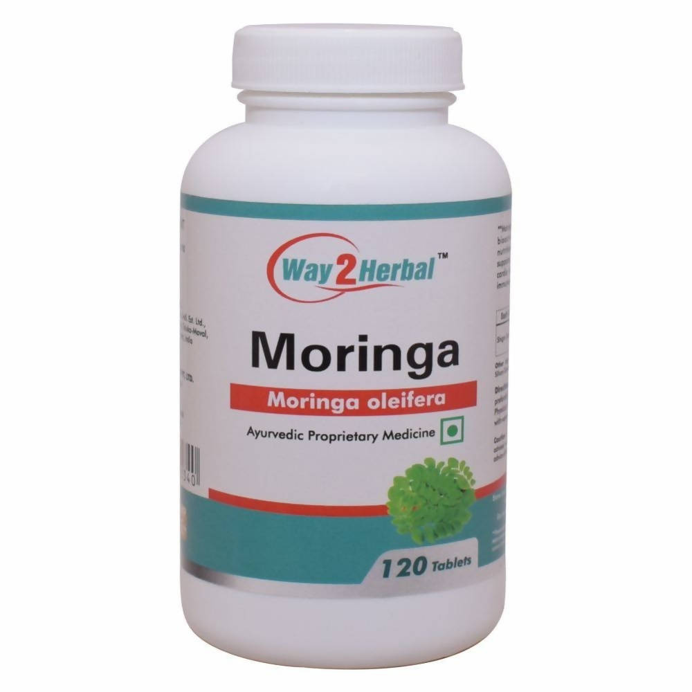 Way2herbal Moringa Tablets | Grocsy