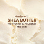 Wild Oak Pina Colada Shea Butter Sugar Scrub with Vegan Collagen & Peptides For Tan Removal & Smooth Skin | Grocsy