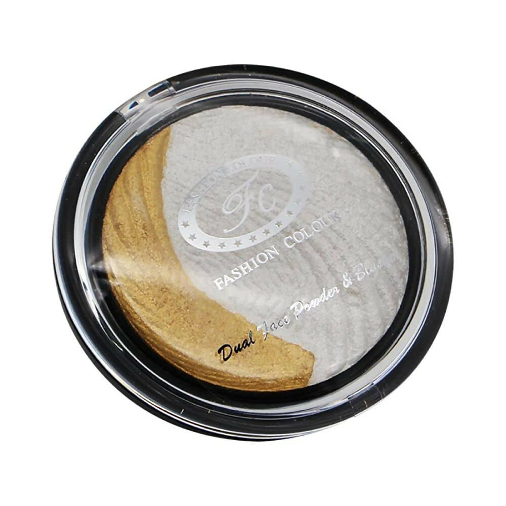 Fashion Colour Dual Face Powder and Blusher-Shade 01 (Body High) | Grocsy
