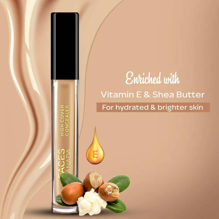 Faces Canada High Cover Concealer-Caramel Crunch 03 | Grocsy