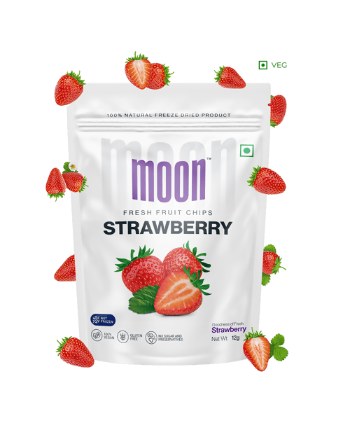 Moon Freeze Dried Strawberry | Grocsy