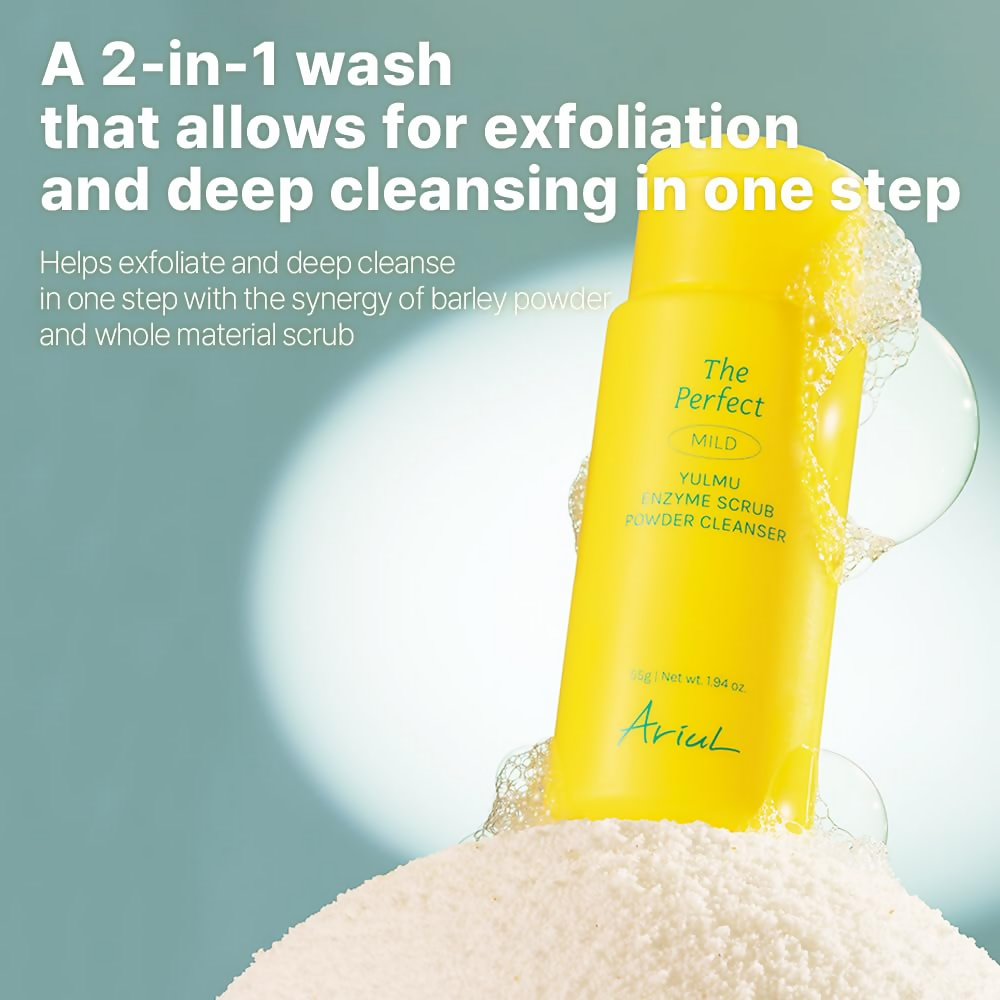 Ariul The Perfect Korea Yulmu Enzyme Scrub Powder Cleanser | Grocsy