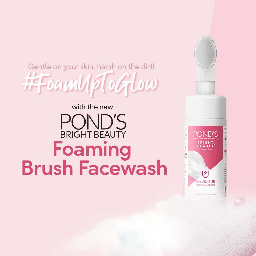 Ponds Bright Beauty With Vitamin B3 Foaming Facewash | Grocsy
