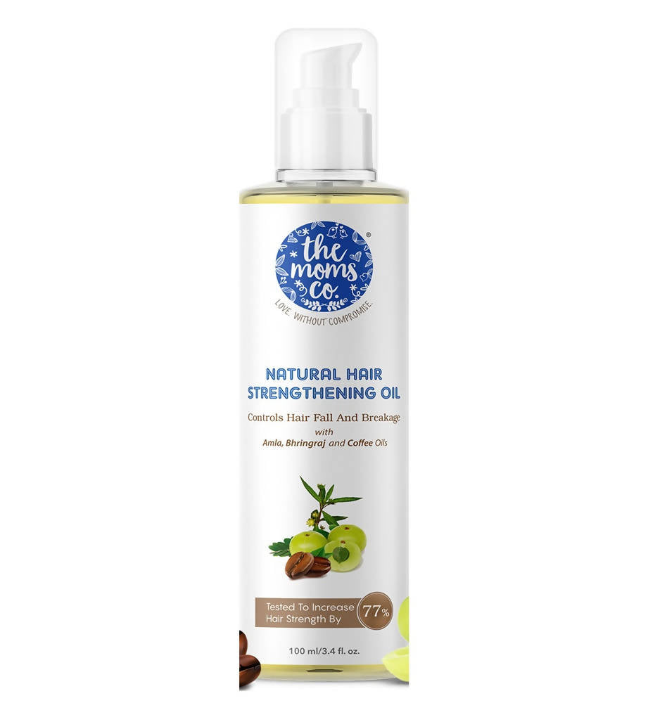 The Moms Co Natural Hair Strengthening Oil | Grocsy