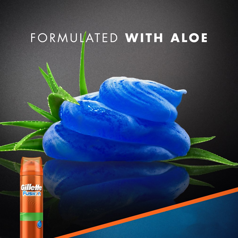 Gillette Fusion Hydra Gel Sensitive Skin Shave Gel | Grocsy