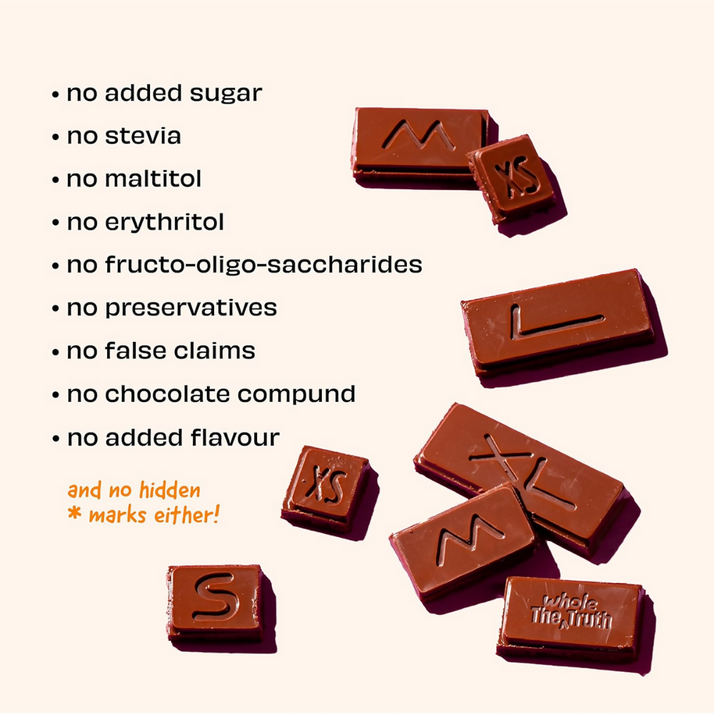 The Whole Truth Dark Chocolate - Orange | Grocsy
