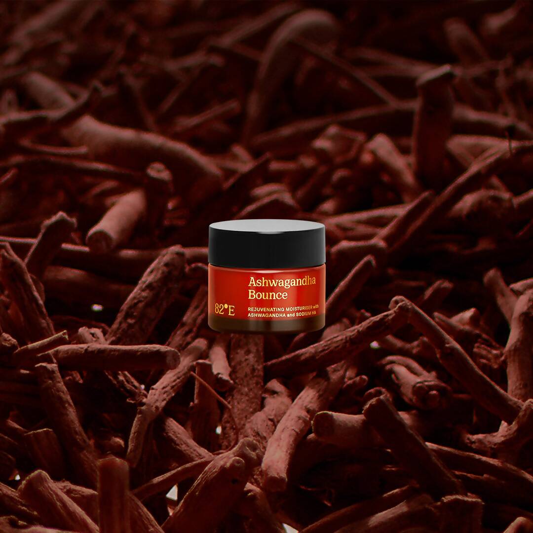 82°E By Deepika Padukone Ashwagandha Bounce Moisturiser, Paraben Free, Non-Sticky | Grocsy