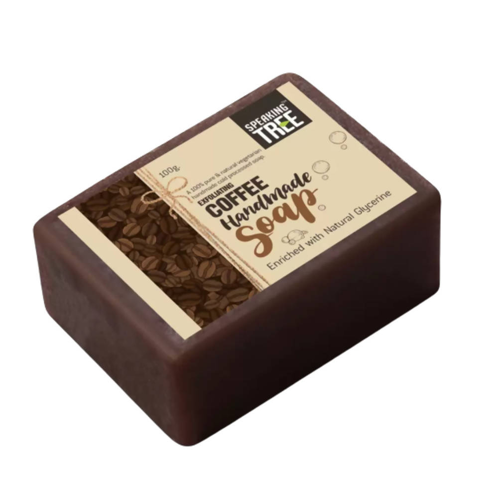 Speaking Tree Exfoliating Coffee Handmade Soap | Grocsy