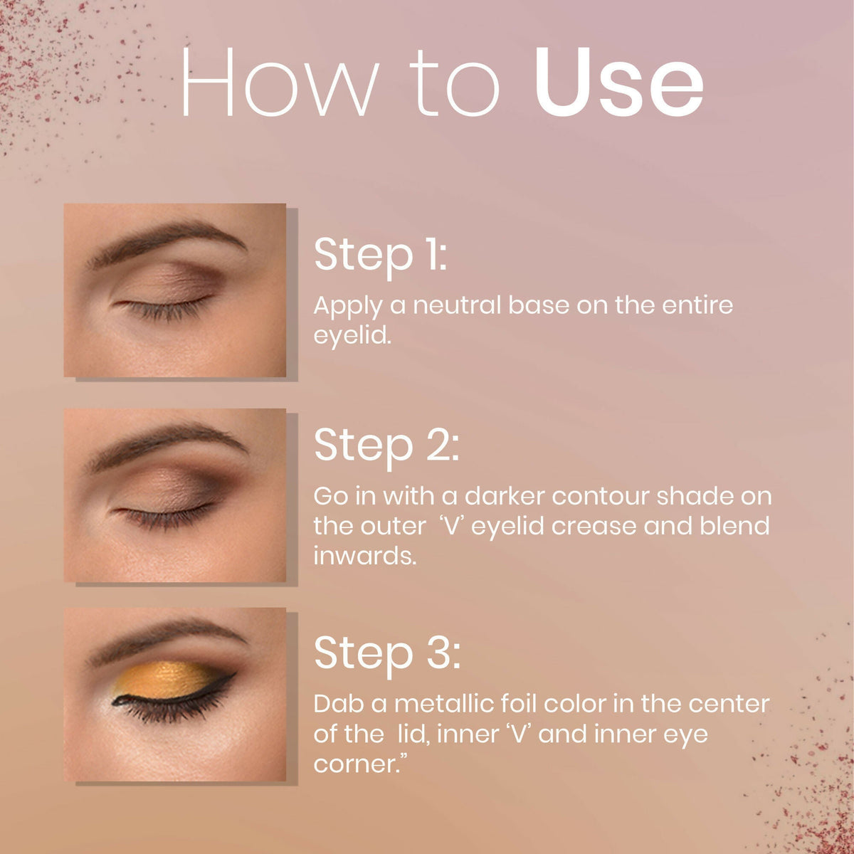 Colors Queen Quick & Easy Eyeshadow Multicolor - 02 | Grocsy