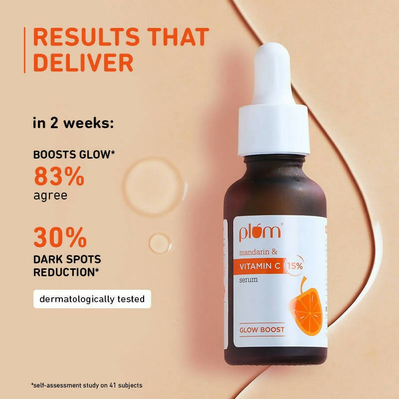 Plum Mandarin & Vitamin C Serum | Grocsy