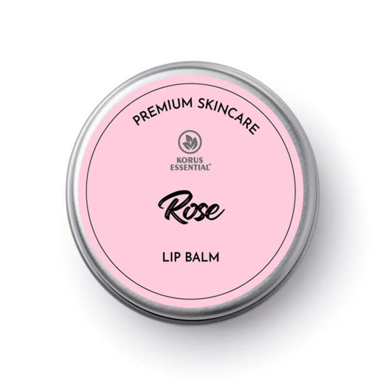 Korus Essential Rose Lip Balm With Shea Butter | Grocsy