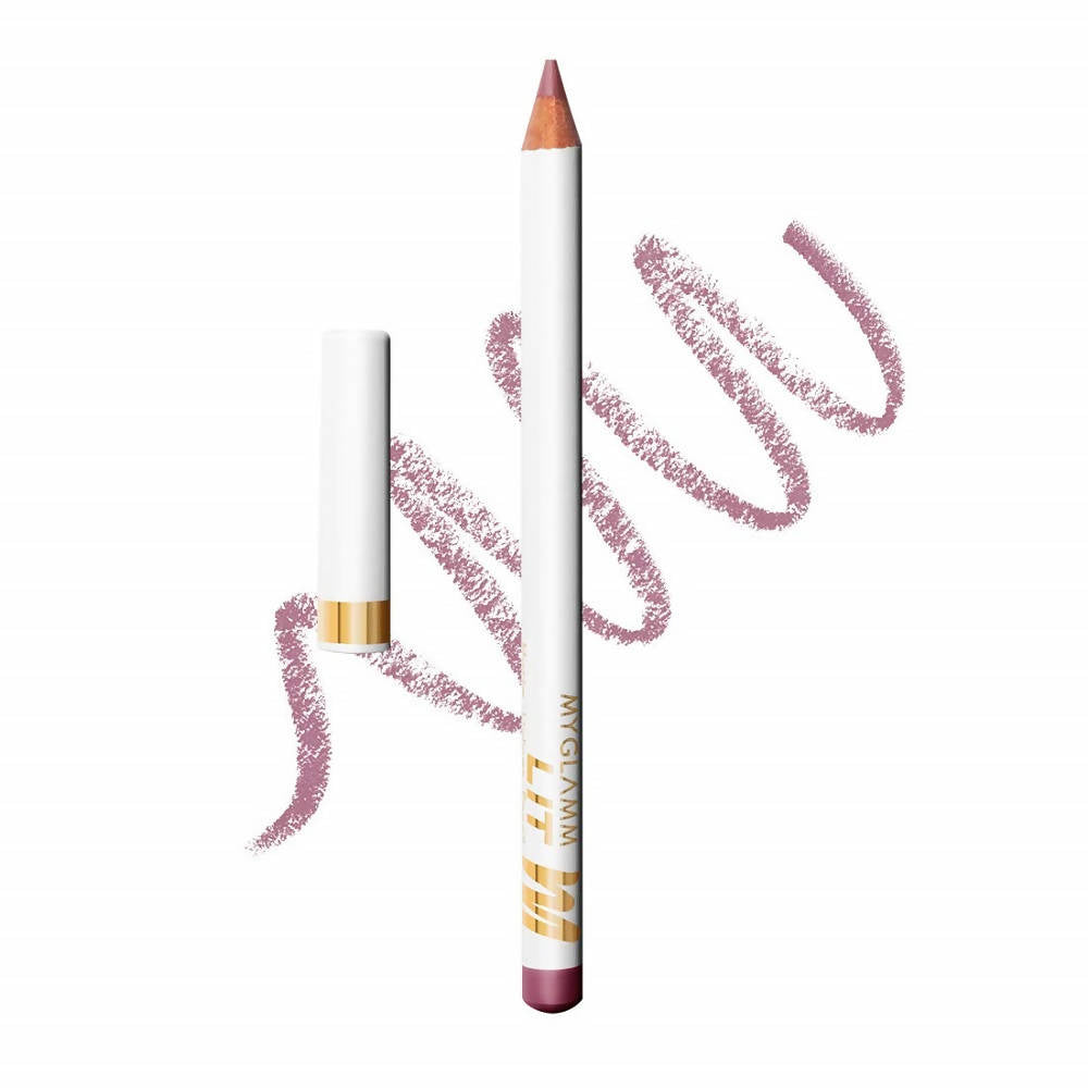 MYGLAMM LIT Matte Lip Liner Pencil (Sass) | Grocsy