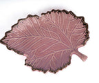 Simply Soho Blush Leaf Platter | Grocsy