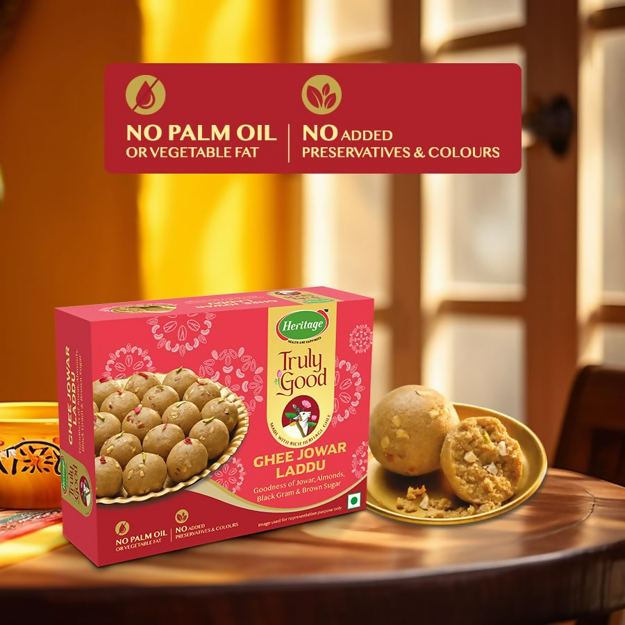Heritage Pure Ghee Jowar Laddu | Grocsy