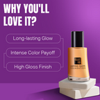 Elle 18 Lasting Glow Foundation - 03 Shell | Grocsy