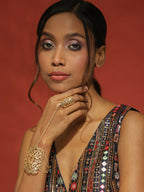Filigree Hand Harness- Ruby Raang | Grocsy