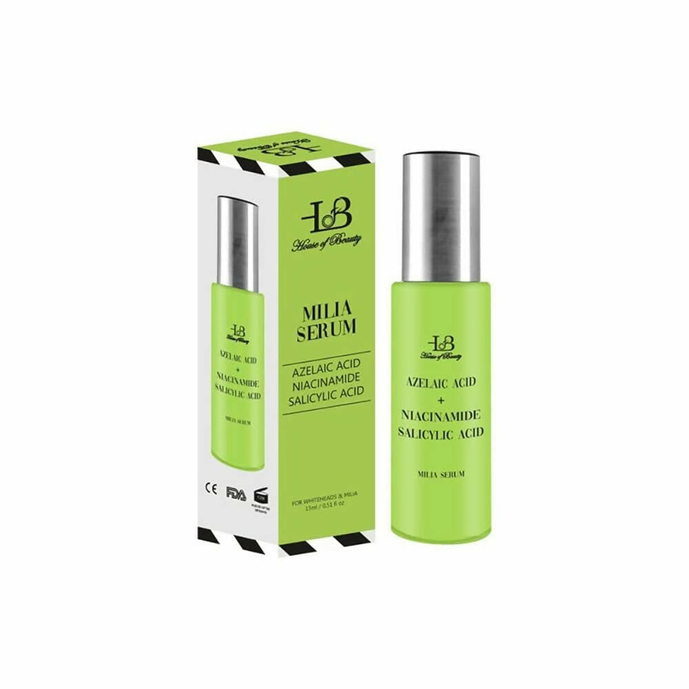 House of Beauty Milia Serum with Azelaic Acid, Niacinamide, Salicylic Acid | Grocsy