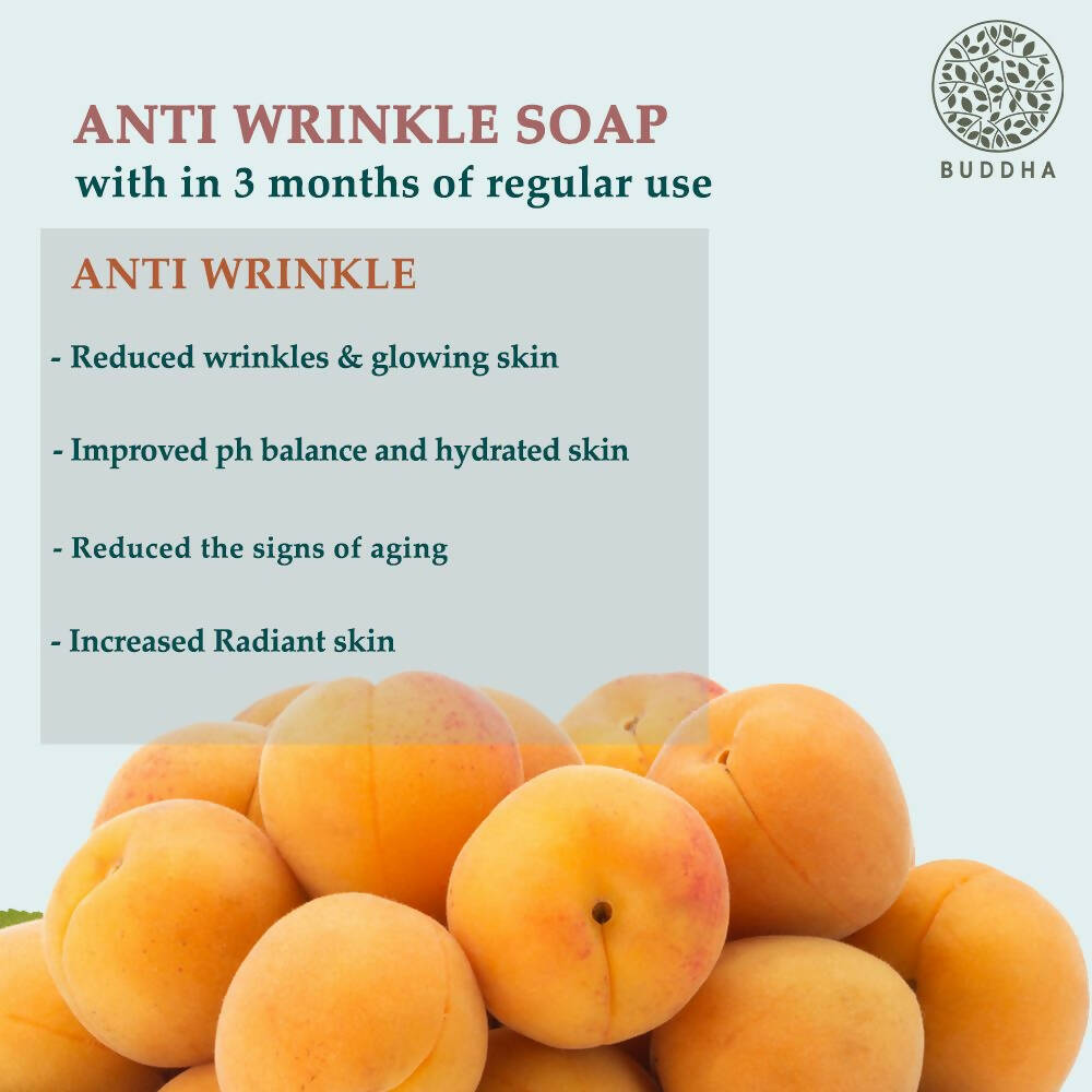 Buddha Natural Anti Wrinkle Soap - Anti Ageing to Reduce Wrinkles, Fine Lines | Grocsy