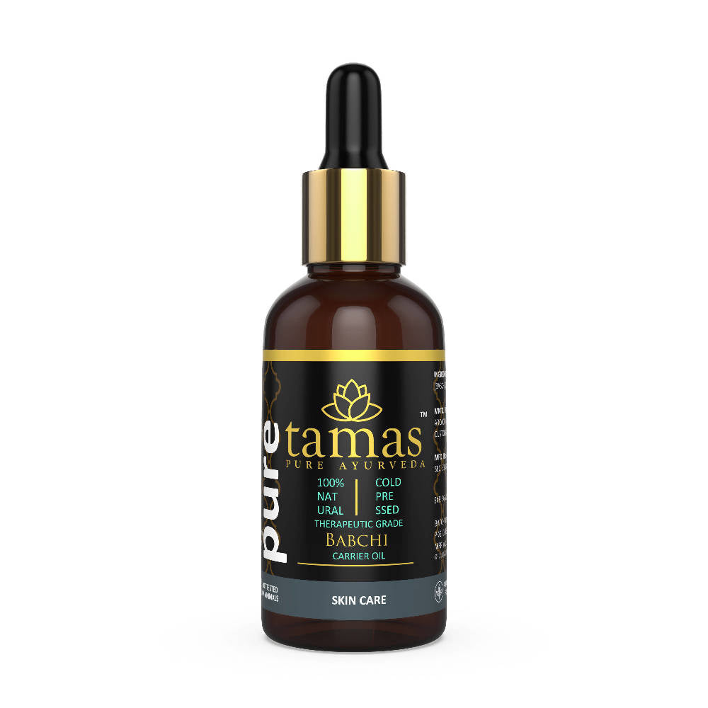 Tamas Pure Ayurveda Babchi Cold-Pressed carrier Oil | Grocsy