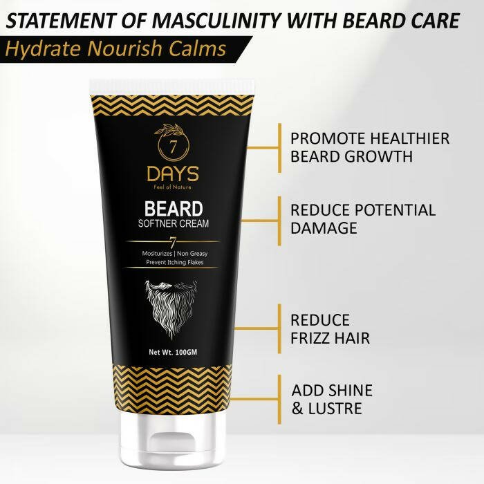 7 Days Beard Softener Cream | Grocsy