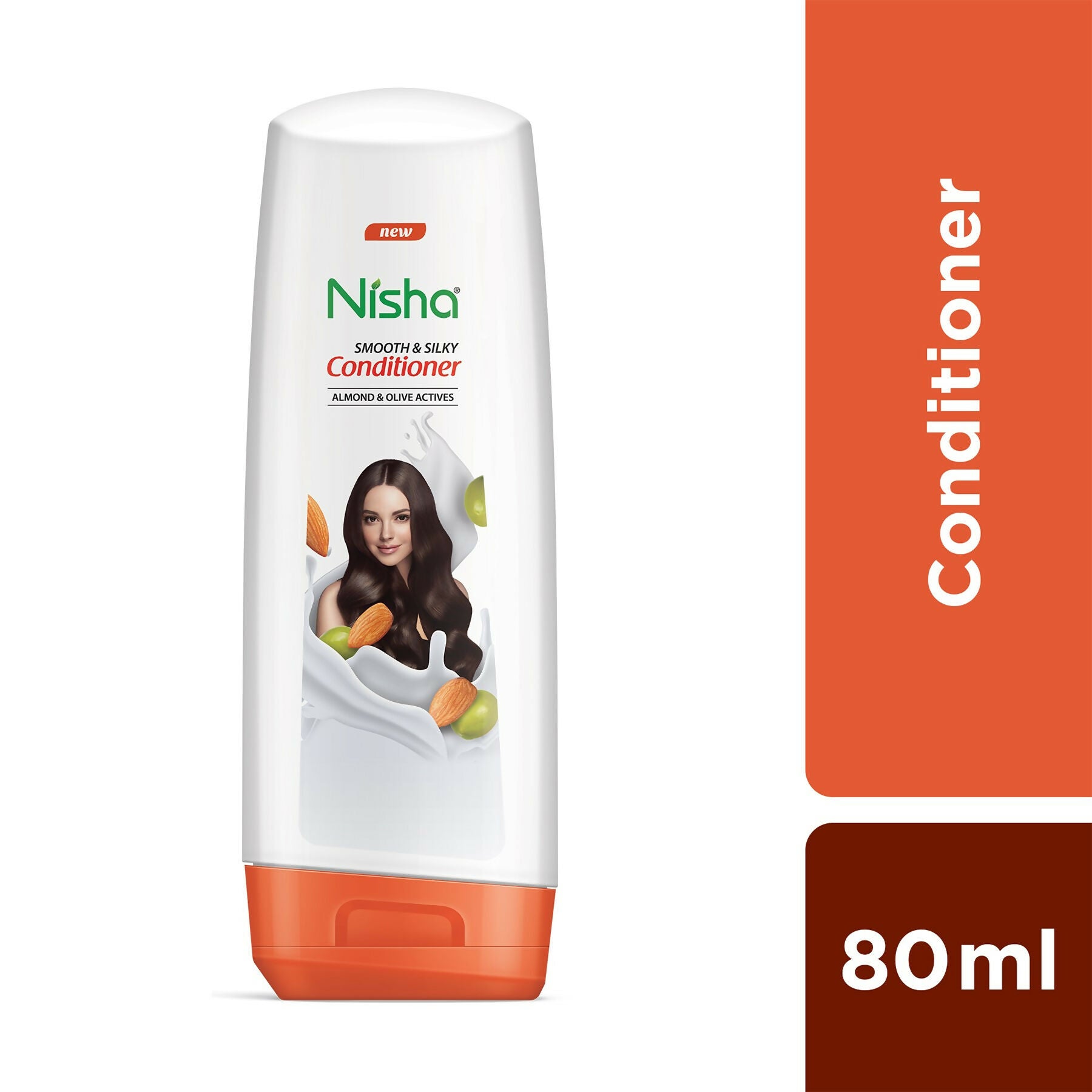 Nisha Conditioner For Women, Almond & Olive Actives, Hair Conditioner | Grocsy