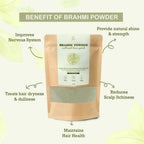 Kimayra Brahmi Powder For Hair Growth & Deep Cleans Scalp | Grocsy
