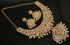 Uncuts Bridal Necklace Set | Grocsy